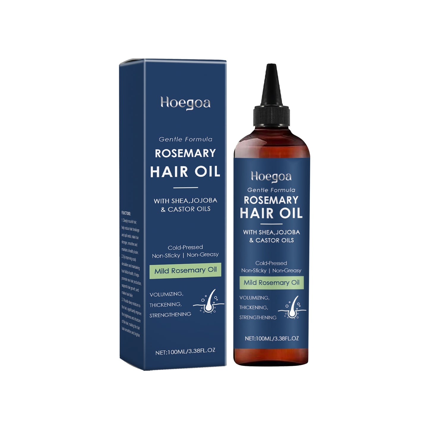 Rosemary Hair Growth Oil with shea, Jojoba and castor oil 100ml